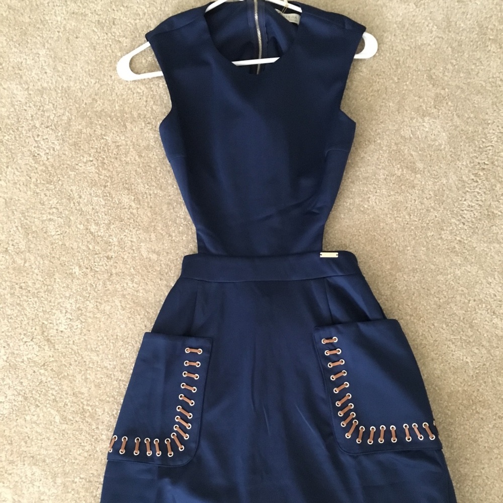 BLUE PARTY DRESS